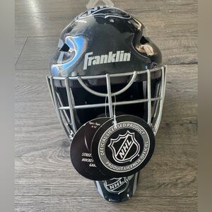 NEW Street Hockey NHL Franklin Youth Goalie Mask Helmet GFM 1500